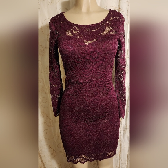 Ambiance lace mini dress sz M nwot - Picture 1 of 4